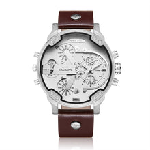 Carregar imagem no visualizador da galeria, Clássico relógio de pulso masculino de  luxo da marca grande dial
